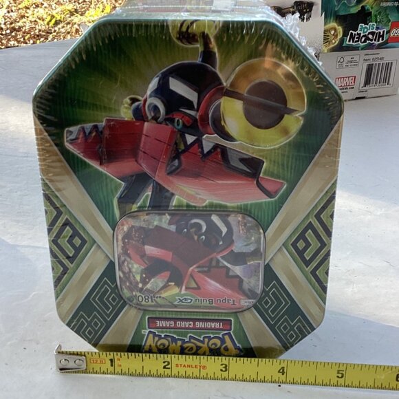 New  Factory Sealed Pokémon Trading Card Game Island Guardians Tin Tapu Bulu GX - Picture 7 of 10